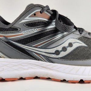 Saucony Cohesion 13 Running Shoes, Grey/Coral/Sky, W10